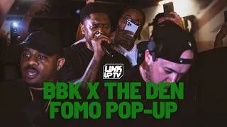 Thumbnail: Frisco, JME & Shorty at the BBK x The Den FOMO Pop-Up
