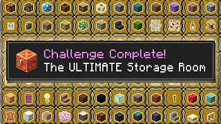 Thumbnail: Building the BEST Storage Room EVER in Minecraft Survival