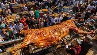Thumbnail: Inside Xinjiang’s Silk Road Bazaar | Giant Roasted Lamb, Local Food & Ancient Traditions