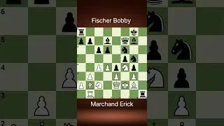 Thumbnail: 😱 13-Year-Old Bobby Fischer DESTROYS Erick Marchand! | Washington 1956