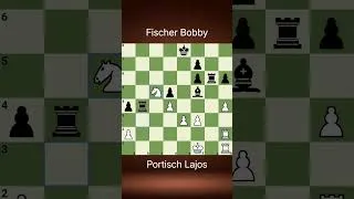 Thumbnail: 🔥 Teenage Bobby Fischer Destroys a Chess Legend! | Portisch vs Fischer (1961)