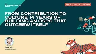 Thumbnail: From Contribution To Culture: 14 Years of Building an OSPO That Outgrew Itself - Darae Ahn