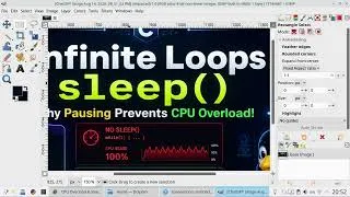 Thumbnail: Fixing Stretched Titles in GIMP: AI Poster Workflow