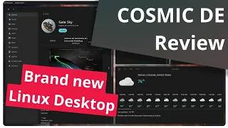 Thumbnail: COSMIC Desktop Review - New Desktop for Pop!_OS - How good is it already?