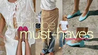 Thumbnail: my non-negotiable summer wardrobe essentials