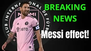 Thumbnail: Messi's Arrival Propels Inter Miami to Generate Billion-Dollar Ticket Revenue