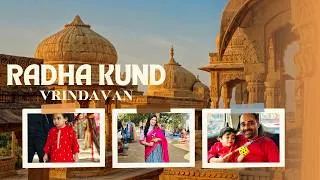 Thumbnail: Vrindavan Darshan with Family ❤️ | Radha Kund, Banshivat & Govardhan Parikrama | Spiritual Vlog