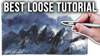 Thumbnail: Best Loose Watercolor Tutorial You'll Watch Today