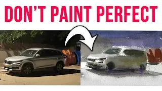 Thumbnail: Don't Paint Perfect Watercolors