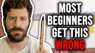 Thumbnail: Most Watercolor Beginners Get This Wrong