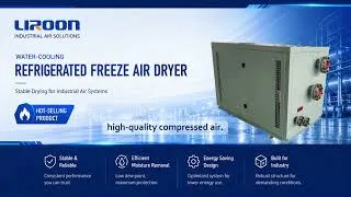 Thumbnail: Water-Cooled Freeze Air Dryer for Stable Manufacturing Operations  #WaterCooledAirDryer