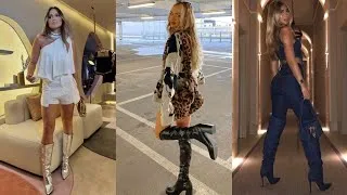 Thumbnail: Gorgeous Tall Leather Heeled Boots That Add a Touch of Luxury and Confidence to Any Outfit