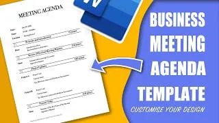 Thumbnail: Create Once, Use Forever: Meeting Agenda Templates in Word