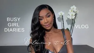 Thumbnail: BUSY GIRL DIARIES: Balancing it all #VLOG