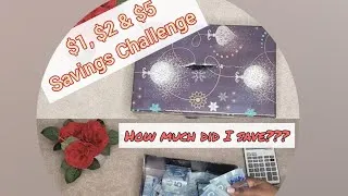 Thumbnail: 🌟Counting my $1, $2 & $5 Savings Challenge 🌟 | How much did I save????  | Canadian Currency