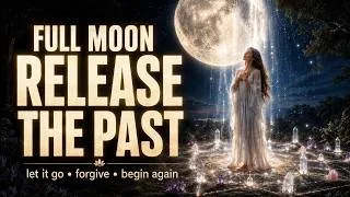 Thumbnail: Full Moon Meditation AUGUST 2026 | Release the Past, Forgive Yourself & Manifest a New Reality