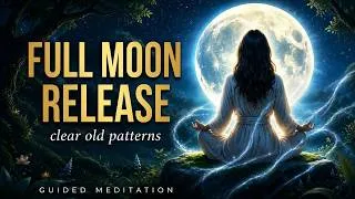 Thumbnail: Full Moon Meditation AUGUST 2026 | Release the Past, Cleanse Your Energy & Manifest New Beginnings
