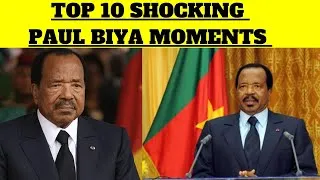 Thumbnail: TOP 10 SHOCKING PAUL BIYA MOMENTS