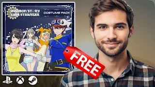 Thumbnail: How to Get Digimon Story Time Stranger Costume Pack for FREE (PS5, Xbox, PC/Steam) 🔥 100% Legit
