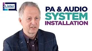 Thumbnail: PA & Audio Installation Specialists - Lister Communications  |  Introduction from Martyn Phillips