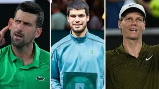 Thumbnail: How Many Ranking Points Will Alcaraz, Sinner, Djokovic & Zverev Drop in February? | ATP Explained