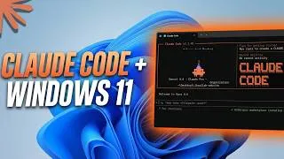 Thumbnail: How to Install Claude Code on Windows 11 | Full Setup Guide (2026)