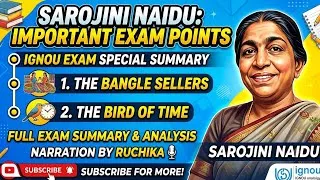 Thumbnail: BEGC-103Block-3 Unit-3/Indian Poetry/Indian Writing in English | Ignou Exam 
