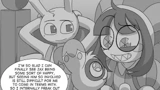 Thumbnail: Suddenly Parents 7 🩷 Pomni X Jax 🩷 The Amazing Digital Circus Comic Dub 
