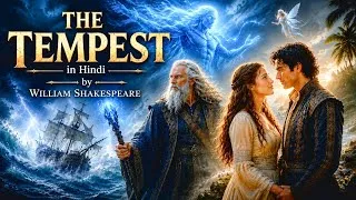 Thumbnail: The Tempest by William Shakespeare | Full Story Explained in Hindi 