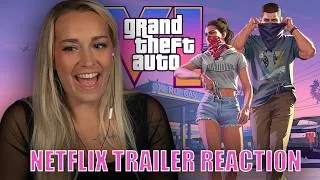 Thumbnail: GTA VI: Extended Look | REACTION | Grand Theft Auto VI Netflix Trailer