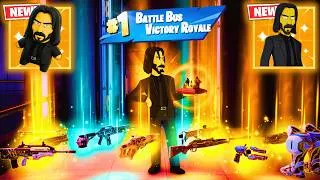Thumbnail: JOHN WICK (The SImpsons) vs NEW MYTHIC'S CHALLENGE (NEW!! Fortnite Chapter 7 Season 3)