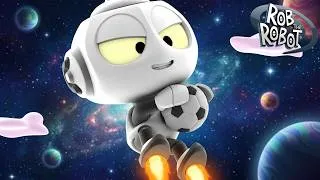 Thumbnail: The Super Fun Robo Ball Challenge! ⚽️ | Rob the Robot | Kids Educational Cartoons