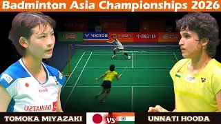Thumbnail: A Battle of YOUNG TITANS! Tomoka Miyazaki challenged by Unnati Hooda | second round of BAC 2026