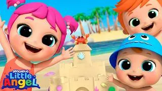 Thumbnail: Beach Bash! 🏊‍♂️🏖️ Little Angels Kids Cartoons/Songs & Nursery Rhymes