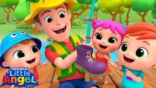 Thumbnail: Let’s Go to the Lake! 🛶🐟 Little Angels Kids Cartoons/Songs & Nursery Rhymes