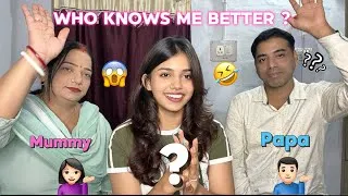 Thumbnail: Who knows me better? 🤣🤔 Mummy OR Papa? 😱😭|| Little Anushka || 