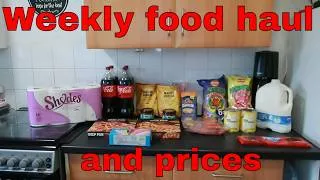 Thumbnail: Weekly food haul with a twist / £60 budget / prices included