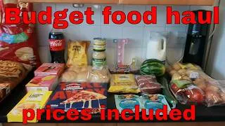 Thumbnail: Budget shopping haul / prices included