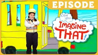 Thumbnail: I Wanna Drive a School Bus! | Kid Dream Jobs | Can You Imagine That? 🧠 Full Episode for Kids 📺