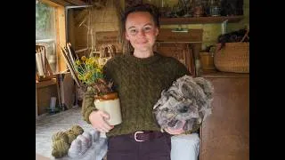 Thumbnail: 91 hours to turn a raw sheeps fleece into a cable sweater.