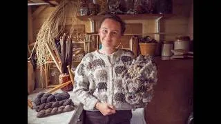Thumbnail: 114 hours to create my many shades of sheep cardigan.