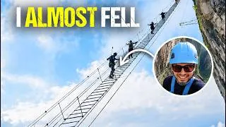 Thumbnail: The WORLD'S Longest Sky Ladder Is Terrifying 🇨🇳