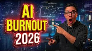 Thumbnail: AI Tech Split: 6,000 Workers Surveyed—Half Are Thriving, Half Are Burning Out!