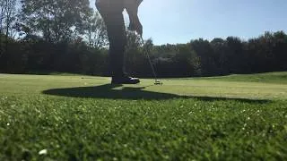 Thumbnail: A little putting practice at Thornbury Golf Club