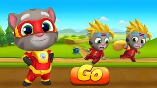 Thumbnail: Hero Tom vs Mighty Tom | Talking Tom Hero Dash vs Talking Tom Gold Run - Talking Tom Game New Update