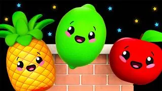 Thumbnail: Humpty Dumpty 🥚 🍎 | Dancing Fruit Baby Sensory Video Visual Stimulation Animation