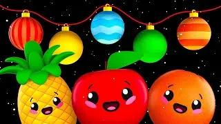 Thumbnail: Good This Christmas 🎄🍎 | Dancing Fruit Baby Sensory Video Visual Stimulation Animation