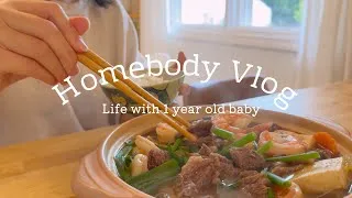 Thumbnail: Homebody vlog | life with one year old baby