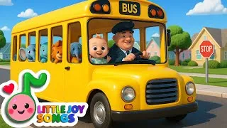 Thumbnail: Wheels on the Bus | Nursery Rhymes & Kids Songs