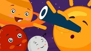 Thumbnail: The Planet Song | Nursery Rhyme With Lyrics | Solar System Song For Children